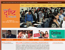 Tablet Screenshot of drishtiedu.in